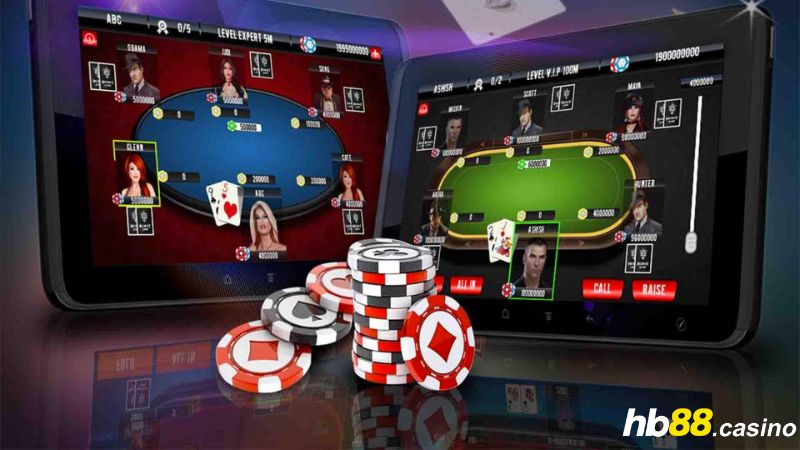 Poker online HB88 đa dạng các sảnh chơi mới lạ