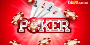 Poker online HB88: Game cá cược đình đám, tỷ lệ thắng cao